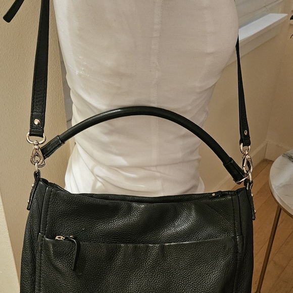 Kate Spade New York Black Michaela Chester Street Leather Hobo - Picture 3 of 8